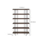 Etagere Open Back Bookshelf Wooden Industrial Bookcase with Shelves Clearhalo 'Bookcases' 'furn' 'furn_bookcases' 'Furniture' 'Office Furniture' 1200x1200_eb402183-4c43-48e4-b094-99412f81ef88