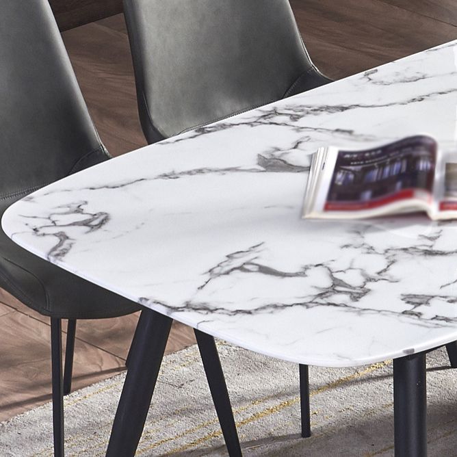 1/4/5/7 Pieces Modern Dining Room Set Rectangle Table Dining Set with 4 Legs Clearhalo 'Dining Room Sets' 'Dining Tables & Seating' 'dining_room_set' 'furn' 'furn_dining_room_set' 'Furniture' 'furniture_dining_room_set' 'Kitchen & Dining Furniture' 1200x1200_eb406445-7457-498c-b7f1-b1c00c16dabd