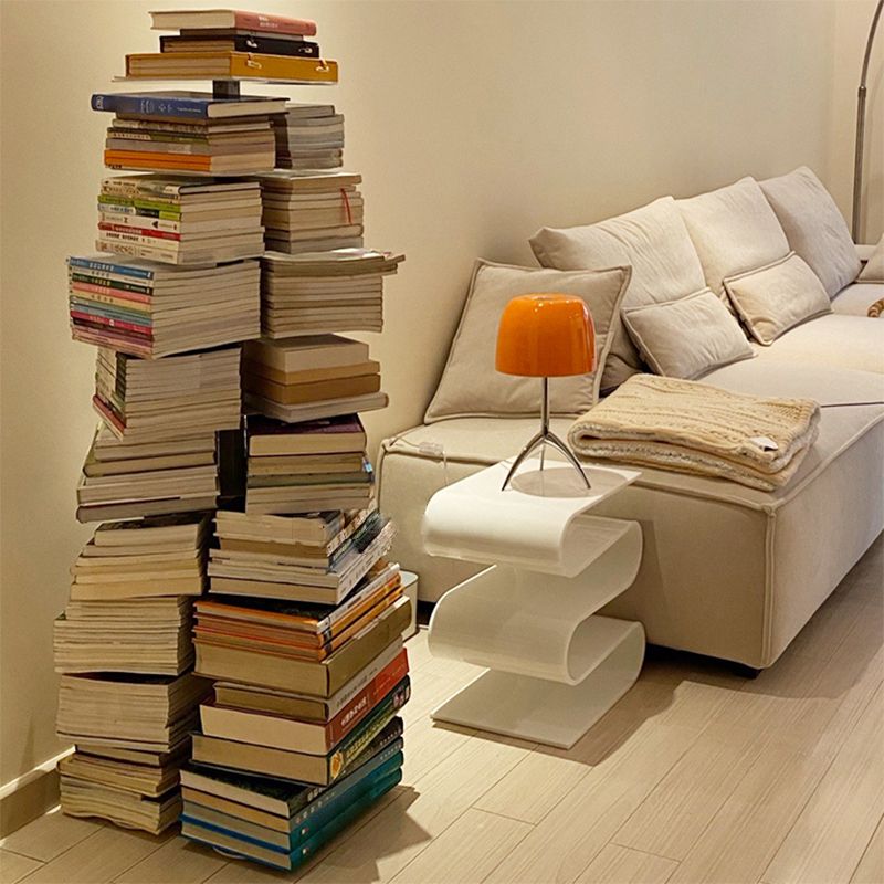 Geometric Bookshelf Modern Style Metal Bookcase for Home Office Clearhalo 'Bookcases' 'furn' 'furn_bookcases' 'Furniture' 'furniture_bookcases' 'Office Furniture' 1200x1200_eb455205-b737-425a-9d4a-15abc29f6974