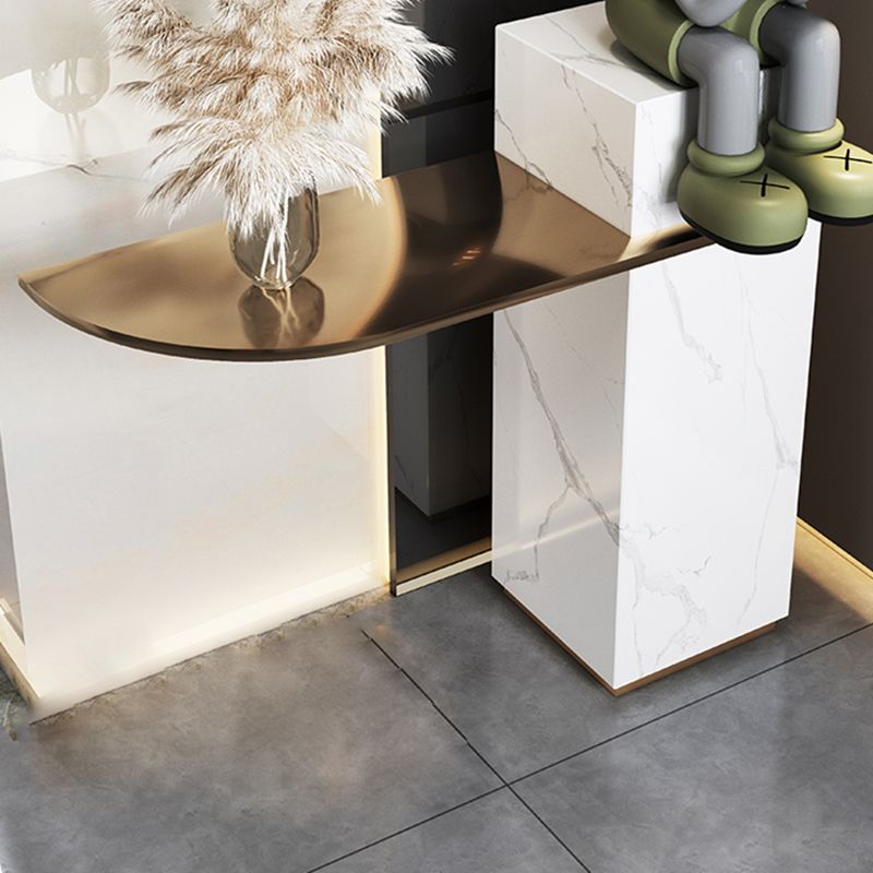 Free Form Contemporary Console Table Metal Console Sofa Table