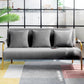 Modern Macaroon Velvet Sofa Tuxedo Arm Standard Tight Back Sofa Clearhalo 'furn' 'furn_sofas' 'Furniture' 'furniture_sofas' 'kitchen' 'kitchen_sofas' 'Living Room Furniture' 'Sofa' 'sofas' 1200x1200_eb484495-b317-40f5-83fc-986a55eb3d3b