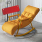 Glam Style Sofa Rocking Chair Indoor Rocking Chair with Cushion