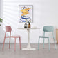 Open Back Armless Dining Chairs Plastic Stackable Dining Side Chair (Set of 4) Clearhalo ' kitchen&dining_furn' 'Dining Chairs' 'Dining Tables & Seating' 'dining_chair' 'furn' 'furn_dining_chair' 'Furniture' 'furniture_dining_chair' 'Kitchen & Dining Furniture' 'kitchen' 1200x1200_eb4d69e6-d308-4f2d-9662-73b30718eec4