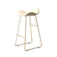 Modern Rectangle Pub Table Set 1/4 Pieces Marble Top Bar Table with Metal Stools Clearhalo 'Bar Furniture' 'furn' 'furn_home_bar_bar_sets' 'Furniture' 'Home Bars & Bar Sets' 'home_bar_bar_sets' 'Kitchen & Dining Furniture' 1200x1200_eb4db98c-8f5b-4b3c-93ea-34e0291cbee1