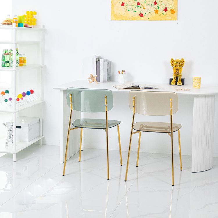 Nordic Style Metal Dining Room Chairs Plastic Dining Armless Chair for Restaurant Clearhalo ' kitchen&dining_furn' 'Dining Chairs' 'Dining Tables & Seating' 'dining_chair' 'furn' 'furn_dining_chair' 'Furniture' 'furniture_dining_chair' 'Kitchen & Dining Furniture' 'kitchen' 1200x1200_eb51f0f9-180b-4cec-9d30-22aea33659c8