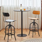Industrial Metal Bar Stools Swivel Adjustable Height Bar Stool with Footrest Clearhalo 'Bar Furniture' 'Bar Stools' 'bar_stools' 'furn' 'furn_bar_stools' 'Furniture' 'Kitchen & Dining Furniture' 1200x1200_eb562d84-dc3d-4454-8bea-63f66543908e