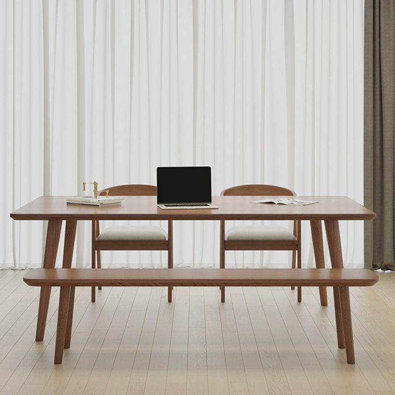 MODERNA DESCA DI SCRITTURA IN LEGNO STRASSIMENTE 29,53 pollici Distanta da ufficio con Parsons Base