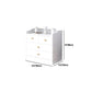 Modern Artificial Wood Lingerie Chest Vertical Storage Chest Dresser with Drawers