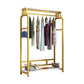 Modern Metal Entryway Kit Hanging Rail and 2 Storage Shelving Coat Hanger Clearhalo 'Entry & Mudroom Furniture' 'furn' 'furn_hall_tree_coat_racks' 'Furniture' 'Hall Trees & Coat Racks' 'hall_tree_coat_racks' 1200x1200_eb5a7b0b-cbf4-4a4c-be5a-91b2e3af4acf