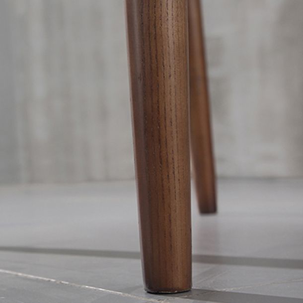 Traditional Wood Dining Arm Chair PU Leather Side Chair for Restaurant Use Clearhalo ' kitchen&dining_furn' 'Dining Chairs' 'Dining Tables & Seating' 'dining_chair' 'furn' 'furn_dining_chair' 'Furniture' 'furniture_dining_chair' 'Kitchen & Dining Furniture' 'kitchen' 1200x1200_eb5e22f5-f980-4df1-ba8e-4e5468e4ece1