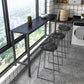 Rectangle Stone Modern Cocktail Bar Table Footrest Trestle Pub Height Dining Table Clearhalo 'Bar Furniture' 'Bar Tables' 'bar_tables' 'furn' 'furn_bar_tables' 'Furniture' 'furniture_bar_tables' 'Kitchen & Dining Furniture' 'kitchen&dining_furn' 'kitchen' 1200x1200_eb5e849c-e2c6-4033-92f8-0b58b5f01d94