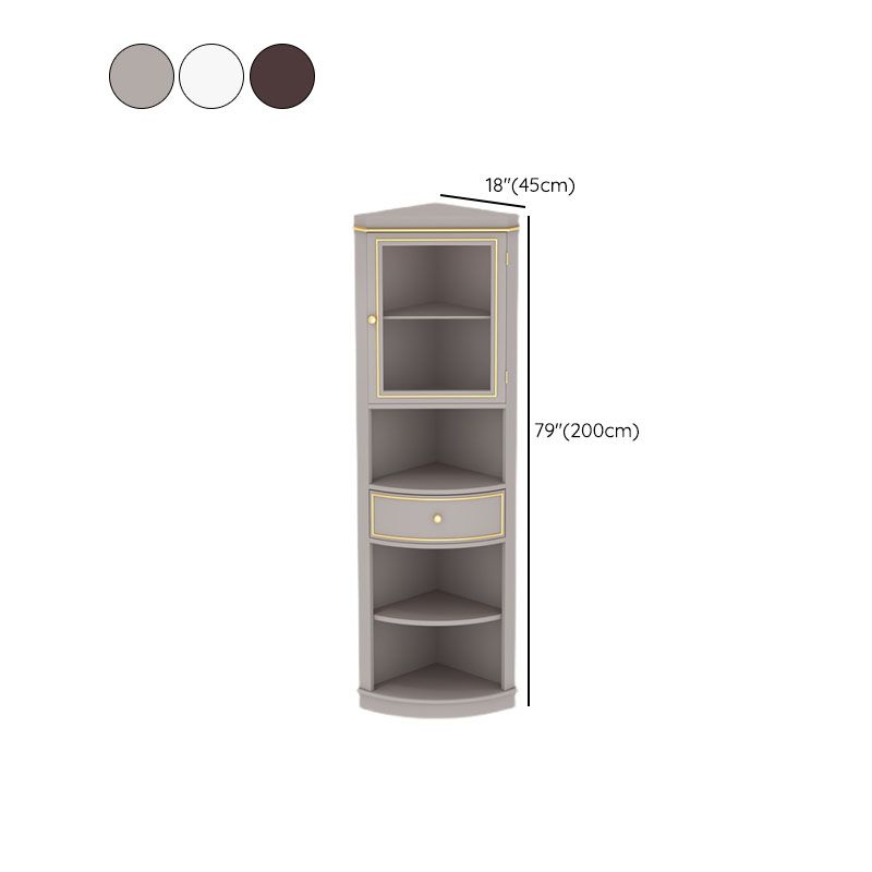 Modern Stain Resistant Chest Solid Wood Side Cabinet with Drawer Clearhalo 'Cabinets & Chests' 'cabinets_chests' 'furn' 'furn_cabinets_chests' 'Furniture' 'Living Room Furniture' 1200x1200_eb64ede1-7abd-49b7-860e-e891d7304247