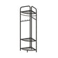 Contemporary Metal Coat Rack Free Standing Clothes Hanger for Living Room Clearhalo 'Entry & Mudroom Furniture' 'furn' 'furn_hall_tree_coat_racks' 'Furniture' 'Hall Trees & Coat Racks' 'hall_tree_coat_racks' 1200x1200_eb671222-9dc4-4723-a33c-463a1ed93492