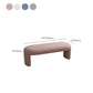 Contemporary Upholstered Bench Bedroom Ottoman Seating Bench 15.7" Height with Legs Clearhalo 'Benches' 'Chairs & Seating' 'furn' 'furn_benches' 'Furniture' 'Living Room Furniture' 1200x1200_eb671d14-62ec-44c3-a92c-2eba427ce734