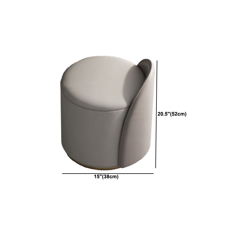 39.37 "Estado de tocador ancho con taburete Tope de tocador de maquillaje en blanco