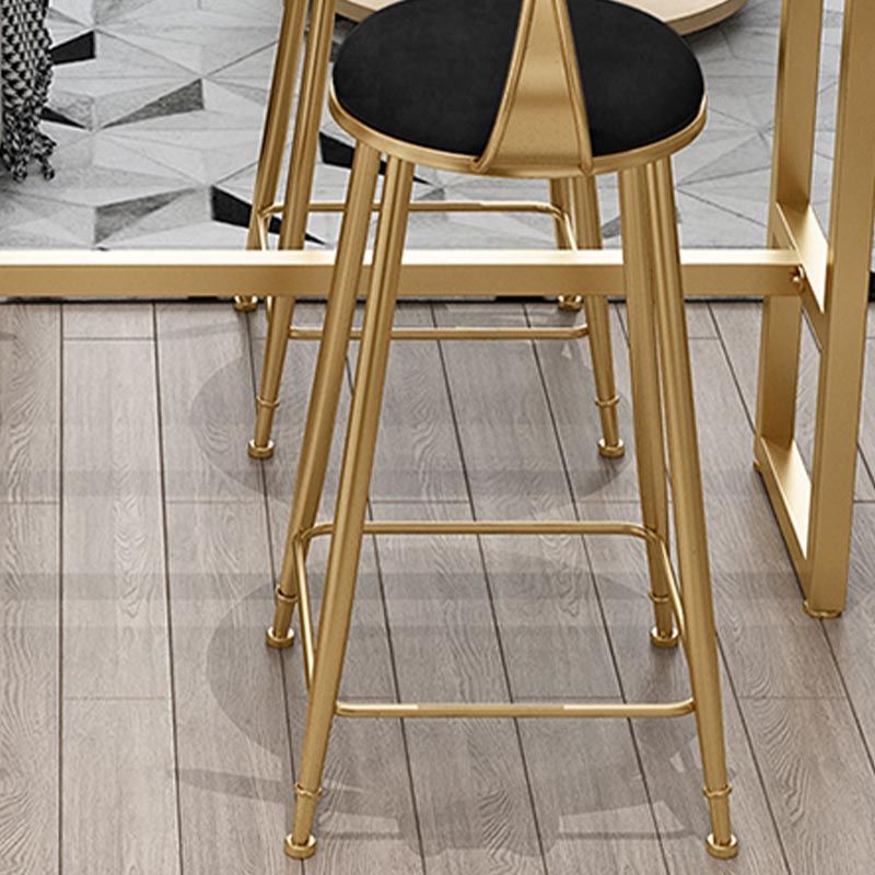 Indoor Stone Counter Wine Table Rectangle Footrest Bar Height Pub Table Clearhalo 'Bar Furniture' 'Bar Tables' 'bar_tables' 'furn' 'furn_bar_tables' 'Furniture' 'Kitchen & Dining Furniture' 1200x1200_eb6d97cc-0485-47b1-bd0a-81c81d5be77c