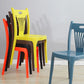 Nordic Style Chairs Dining Armless Chairs for Kitchen with Plastic Legs Clearhalo 'Dining Chairs' 'Dining Tables & Seating' 'dining_chair' 'furn' 'furn_dining_chair' 'Furniture' 'furniture_dining_chair' 'Kitchen & Dining Furniture' 1200x1200_eb6e832f-8645-484d-a1b3-42e8d3f6db0f