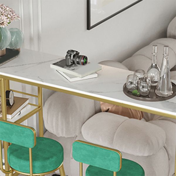 Juego de comedor de piedra estilo Glam, juego de Pub especial de 1/2/3 piezas para interior