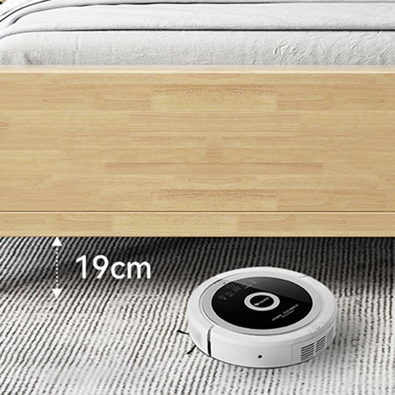 Rectangular Natural Standard Bed Solid Wood and Rattan Panel Bed Rubberwood Clearhalo 'Bedroom Furniture' 'Beds' 'furn' 'furn_beds' 'Furniture' 1200x1200_eb711ffe-e12d-424d-8ce4-8883d9b6d6f3