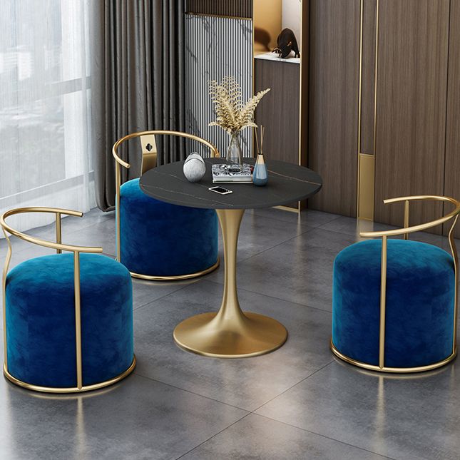 Table de luxe de base de tulip rond