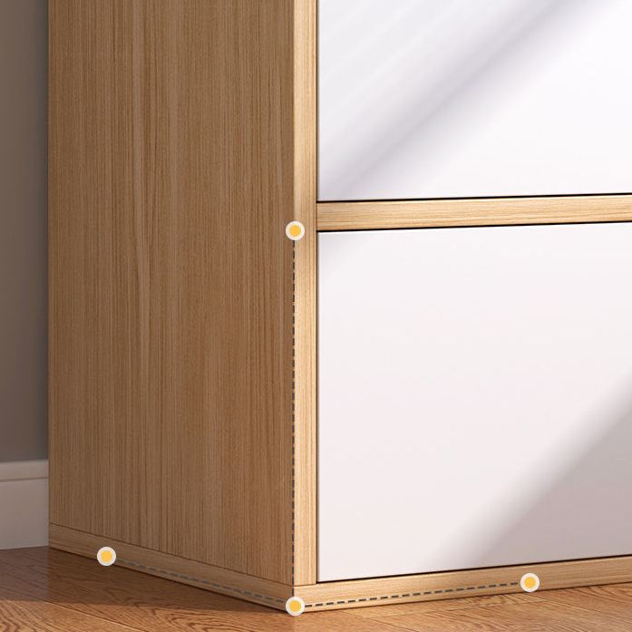 Engineered Wood Shelf Bookcase With Cabinets Rectangular Bookshelf Clearhalo 'Bookcases' 'furn' 'furn_bookcases' 'Furniture' 'Office Furniture' 1200x1200_eb73ecf1-a66a-4d49-a571-cc6413b8bf5e