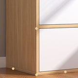 Engineered Wood Shelf Bookcase With Cabinets Rectangular Bookshelf Clearhalo 'Bookcases' 'furn' 'furn_bookcases' 'Furniture' 'Office Furniture' 1200x1200_eb73ecf1-a66a-4d49-a571-cc6413b8bf5e