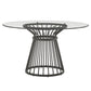 Round Transparent Dining Table Pine Glass Table Modern Style with Pedestal Clearhalo ' dining_table' 'Dining Tables & Seating' 'Dining Tables' 'furn' 'furn_dining_table' 'Furniture' 'furniture_dining_table' 'Kitchen & Dining Furniture' 'kitchen&dining_furn' 'kitchen' 'kitchen_dining_table' 1200x1200_eb75dede-c48a-4497-ac6a-05b9c892d88f