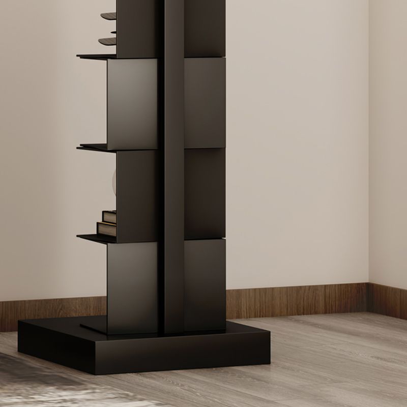 Glam Vertical Corner Bookshelf Iron Closed Back Bookcase for Home Clearhalo 'Bookcases' 'furn' 'furn_bookcases' 'Furniture' 'furniture_bookcases' 'Office Furniture' 1200x1200_eb7b96ad-5fd2-450b-910d-838247a8c32e
