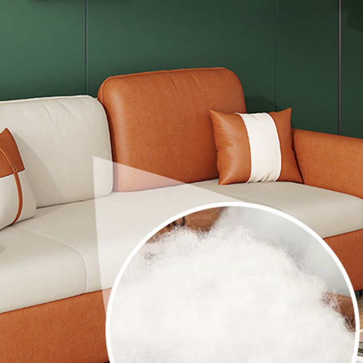 Pillow Included Futon Sofa Bed Foldable Futon Sleeper Sofa with Storage Clearhalo 'furn' 'furn_futons' 'Furniture' 'Futons & Daybeds' 'Futons' 'Living Room Furniture' 1200x1200_eb8001f6-8497-483e-8a0b-353852e96d7b