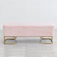 15.75" Wide Glam Solid Color Bench Cushioned Bench for Bedroom Clearhalo 'Benches' 'Chairs & Seating' 'furn' 'furn_benches' 'Furniture' 'Living Room Furniture' 1200x1200_eb82f776-c27b-4deb-9c37-5bfc0aa159dd