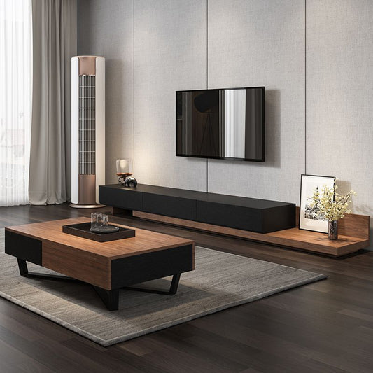 Wooden Media Console TV Stand Modern Media Console with 3 Drawers Clearhalo 'furn' 'furn_tv_stands_entertainment_centers' 'Furniture' 'Living Room Furniture' 'TV Stands & Entertainment Centers' 'TV Stands & Media Storage Furniture' 'tv_stands_entertainment_centers' 1200x1200_eb890137-dd68-4657-a46c-d2df9aecc0f4