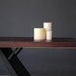 Ensemble de salle à manger moderne 1/5 pièces, Table à manger rectangulaire en bois pour salle à manger