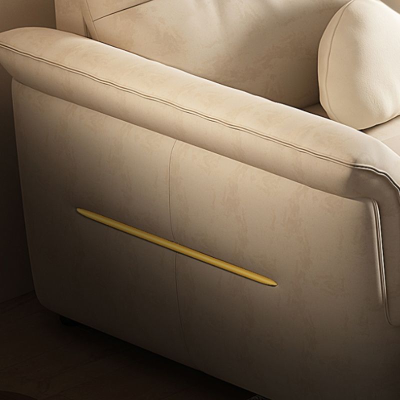 Futón y colchón glamoroso de los brazos acampanados.