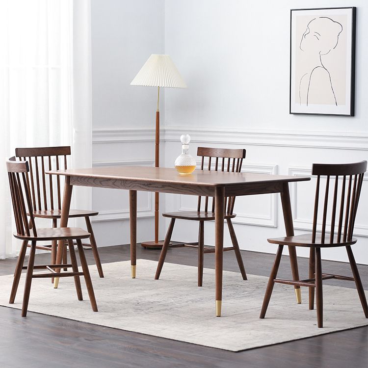 Rectangle Wood Dining Table Modern White Oak Table in Nature with 4 Legs Clearhalo ' dining_table' 'Dining Tables & Seating' 'Dining Tables' 'furn' 'furn_dining_table' 'Furniture' 'furniture_dining_table' 'Kitchen & Dining Furniture' 'kitchen&dining_furn' 'kitchen' 'kitchen_dining_table' 1200x1200_eb8b37b4-a53b-4119-b7b7-00eee98d7a72