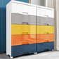 Modern Style Non-Hanging Armoire Plastic Home Storage Cabinet