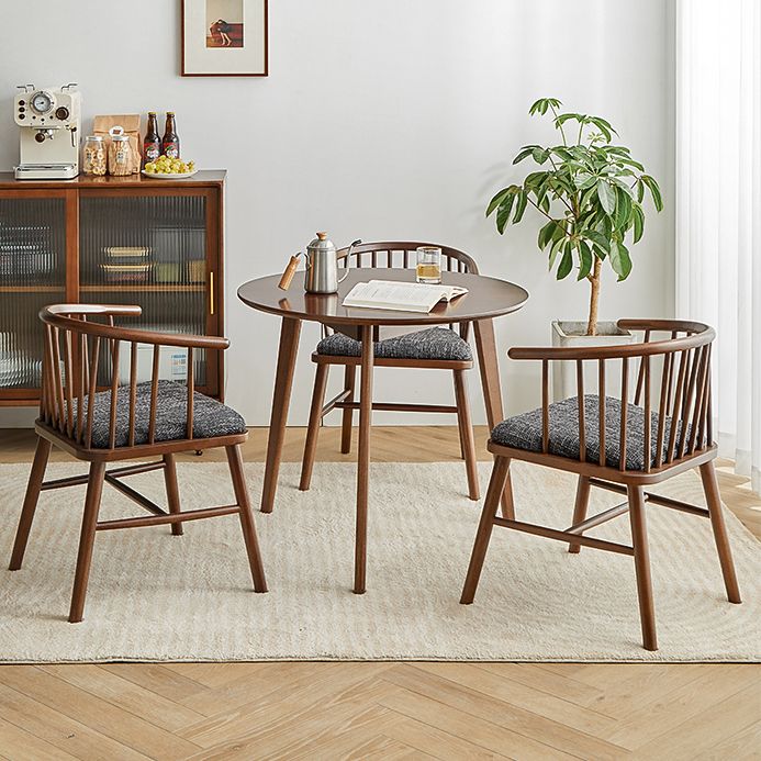 Solid Wood Dining Table Contemporary Style Dining Site Table with Tripod Base Clearhalo ' dining_table' 'Dining Tables & Seating' 'Dining Tables' 'furn' 'furn_dining_table' 'Furniture' 'furniture_dining_table' 'Kitchen & Dining Furniture' 'kitchen&dining_furn' 'kitchen' 'kitchen_dining_table' 1200x1200_eb8c5ad4-5657-44e5-842c-c6551f8e377e