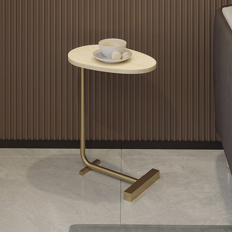 Tavolo da estremità laterale in legno minimalista C tavolino laterale per soggiorno