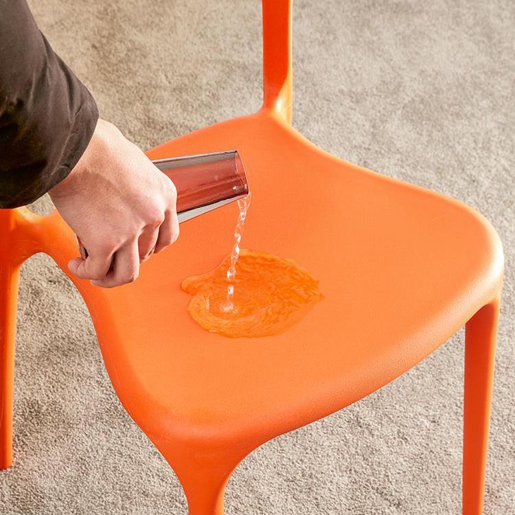 Contemporary Restaurant Open Back Arm Chair Matte Finish Plastic Dining Chair Clearhalo ' kitchen&dining_furn' 'Dining Chairs' 'Dining Tables & Seating' 'dining_chair' 'furn' 'furn_dining_chair' 'Furniture' 'furniture_dining_chair' 'Kitchen & Dining Furniture' 'kitchen' 1200x1200_eb8e84df-72fd-4ad3-ba33-90dbc5b7d775