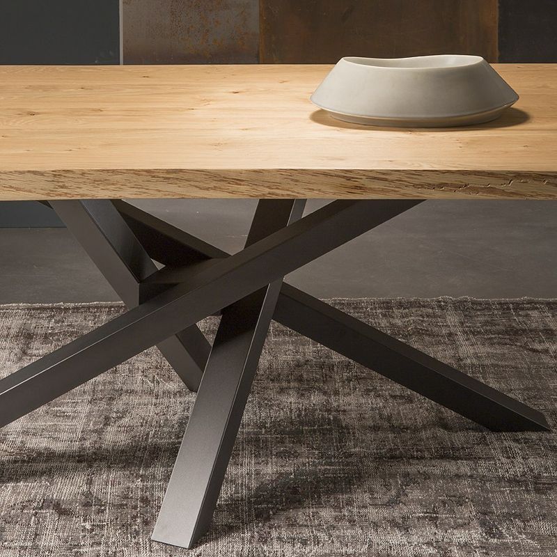 Rectangle Industrial Style Dining Table Solid Wood Fixed Table for Restaurant Clearhalo ' dining_table' 'Dining Tables & Seating' 'Dining Tables' 'furn' 'furn_dining_table' 'Furniture' 'furniture_dining_table' 'Kitchen & Dining Furniture' 'kitchen&dining_furn' 'kitchen' 'kitchen_dining_table' 1200x1200_eb8f0218-197b-4e65-9119-c3fdf1f2477c