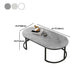 Oval Modern Coffee Table Wood Minimalist Coffee Table for Living Room Clearhalo 'Coffee & Accent Tables' 'Coffee Tables' 'coffee_tables' 'furn' 'furn_coffee_tables' 'Furniture' 'Living Room Furniture' 1200x1200_eb8f3b48-c21c-4d6e-8206-2ab8f27b0865