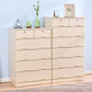 Traditional Storage Chest Dresser Wooden Storage Chest with Drawers