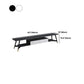 Moderno Style Stone TV Stand de TV en blanco y negro Gabinete de televisión de almacenamiento