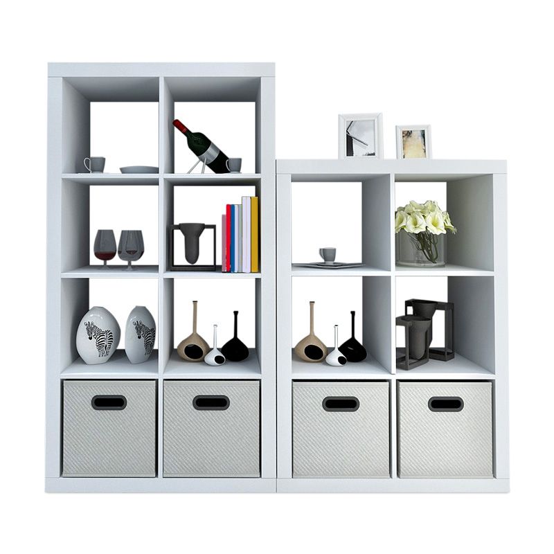 Estantería de madera de ingeniería moderna estantería estándar abierta (cajones no incluidos)