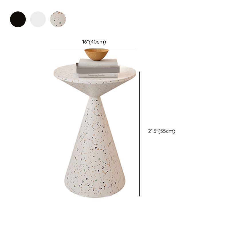Salontafel op voetstuk Eigentijdse metalen koffiecocktailtafel
