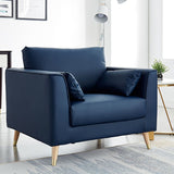 Sofá de sofá de sofá de brazo cuadrado de cuero de cuero sintético contemporáneo