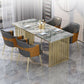 Luxury Sintered Stone Top Dining Table Rectangle Indoor Table with Double Pedestal Base Clearhalo ' dining_table' 'Dining Tables & Seating' 'Dining Tables' 'furn' 'furn_dining_table' 'Furniture' 'furniture_dining_table' 'Kitchen & Dining Furniture' 'kitchen&dining_furn' 'kitchen' 'kitchen_dining_table' 1200x1200_eb9e7ee9-6768-445a-be0c-1fc648580fa3