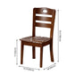 Traditional Style Oak Solid Wood Dining Chair Ladder Back Dining Chair Clearhalo ' kitchen&dining_furn' 'Dining Chairs' 'Dining Tables & Seating' 'dining_chair' 'furn' 'furn_dining_chair' 'Furniture' 'furniture_dining_chair' 'Kitchen & Dining Furniture' 'kitchen' 1200x1200_eb9ed7a2-47b4-4ecc-8514-10b559998a91
