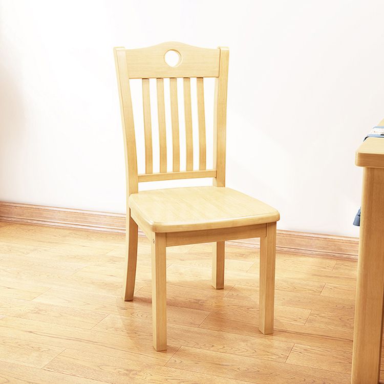 Traditional Style Chair Dining Kitchen Armless Chairs with Wooden Legs Clearhalo 'Dining Chairs' 'Dining Tables & Seating' 'dining_chair' 'furn' 'furn_dining_chair' 'Furniture' 'Kitchen & Dining Furniture' 1200x1200_eb9f6016-1ba0-4662-bcd1-b970bcf11199