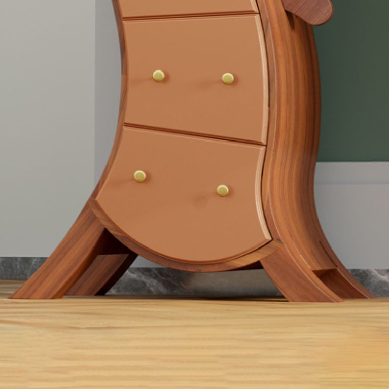 Ultra-Modern Lingerie Chest Birch Vertical Storage Chest Dresser for Bedroom