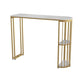 Modern Storage Stone Counter Height Table Double Pedestal Pub Height Dining Table Clearhalo 'Bar Furniture' 'Bar Tables' 'bar_tables' 'furn' 'furn_bar_tables' 'Furniture' 'furniture_bar_tables' 'Kitchen & Dining Furniture' 1200x1200_eba1d93c-6a68-4975-ba0c-bf6c5215148d